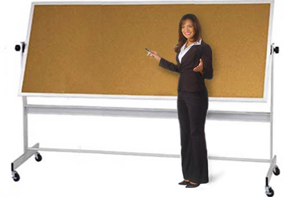 ROLLING CORK BOARDS - CORK BOARDS ON WHEELS