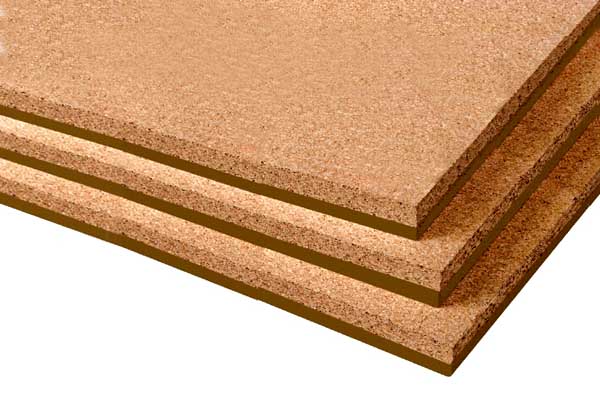 UNFRAMED NATUAL CORKBOARD PANELS  1/2 INCH THICK  - 1/4 INCH CORK BONDED TO 1/4 INCH HARDBOARD - ALSO IN WHITE