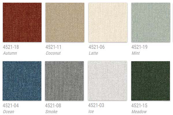 VINYL FABRIC COLORS